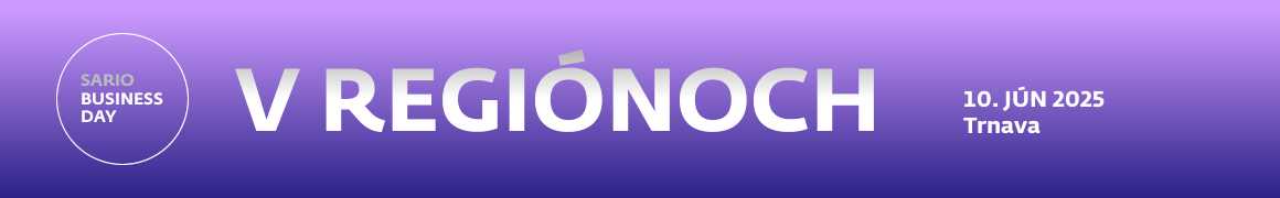 SARIO Business Day V REGIÓNOCH 2025